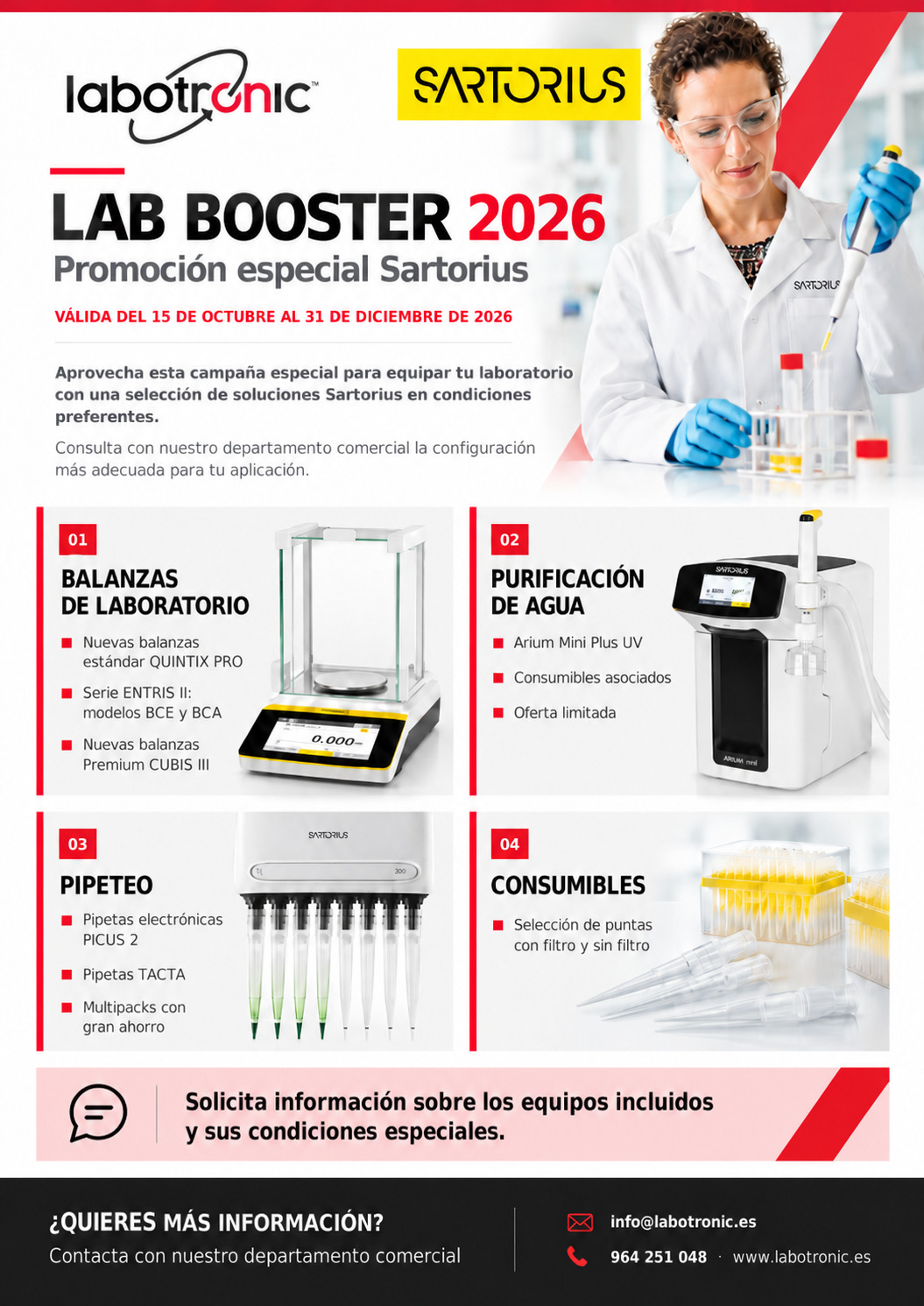 LAB BOOSTER SARTORIUS 2026